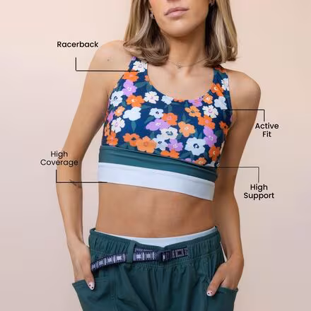 Cut Back Crop Bikini Top - Women's