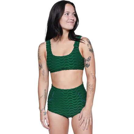 Georgia High Waist Bikini Bottom - Women's