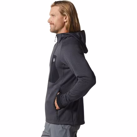 Polartec Power Grid Full-Zip Hoodie - Men's