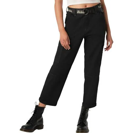 Relaxed Fit Cropped Cargo Pant - Women's