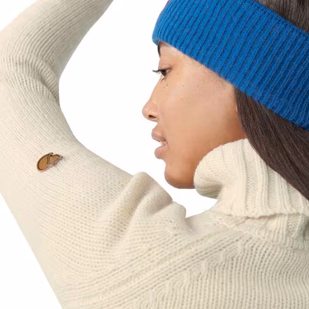 Ovik Cable Knit Roller Neck Sweater - Women's