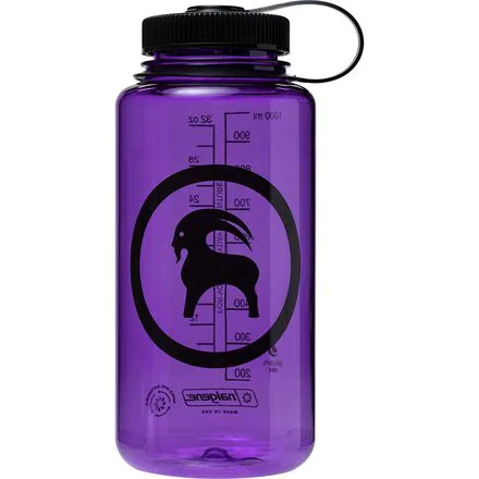 x Nalgene Goat Logo 32oz Wide Mouth Sustain Bottle