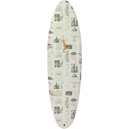 Speed Egg Twin Art Series Surfboard