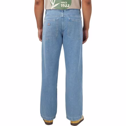 Loose Fit Double Knee Denim Pant - Men's