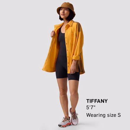 Waffle Button-Up - Women's