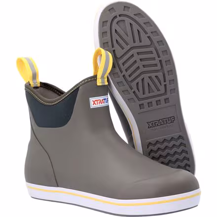 Rubber Ankle Deck Wide Boot - Men's