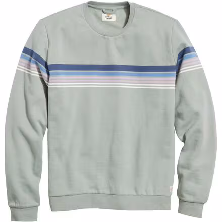 Chest Stripe Crewneck Sweater - Men's