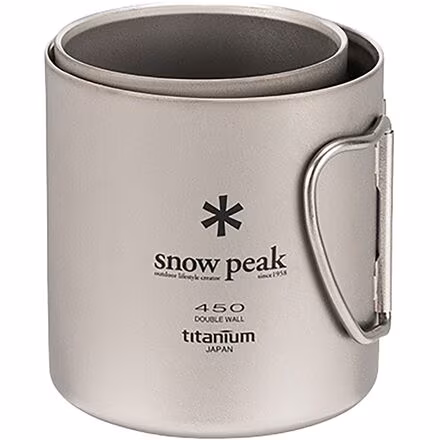 Titanium Double Wall Cup 450