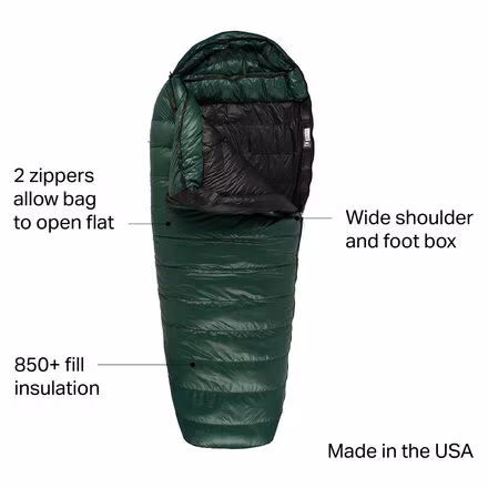 Bristlecone MF Sleeping Bag: -10F Down