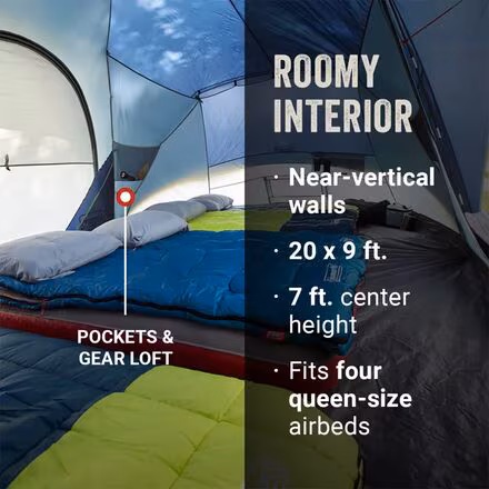 Skydome XL Tent: 12-Person 3-Season