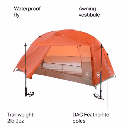 Copper Spur HV UL1 Tent: 1-Person 3-Season