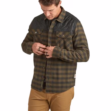 Quintana Quilted Flannel Shirt - Men's