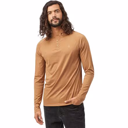 Classic Long-Sleeve Henley - Men's