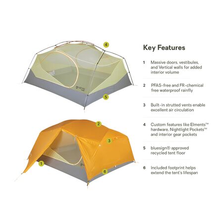 Aurora 3P Tent: 3-Person 3-Season