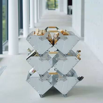 Stacking Metal Shelf Container - 50