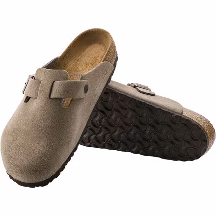 Boston Soft Footbed Suede Clog - Women's