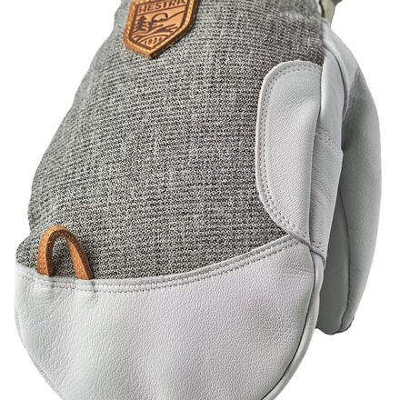 Army Leather Patrol Gauntlet Mitten - Men's