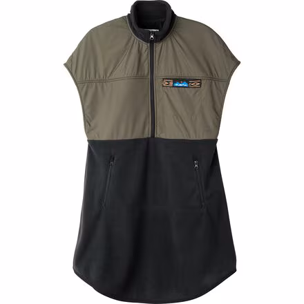 Neve Fleece Cape Dress - Women's