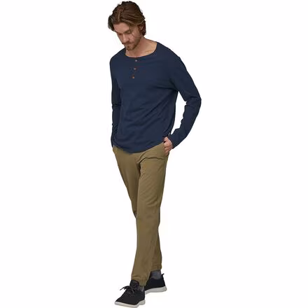 Regenerative Organic Cotton Lightweight Henley - Men's