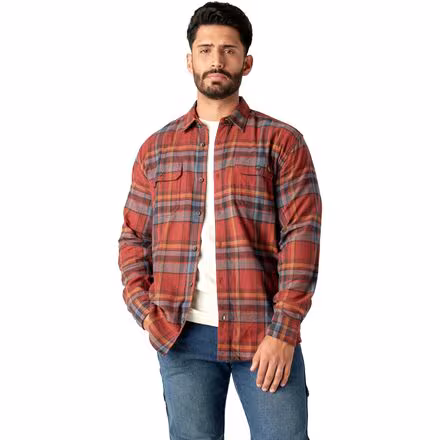 Flex Flannel Relaxed Long-Sleeve Shirt - Men's