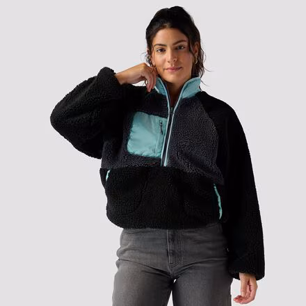 MTN 1/2-Zip High Pile Fleece Pullover - Women's