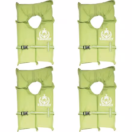 Boaters Safety CGA Life Vest - 4-Pack