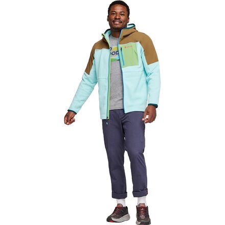 Abrazo Hooded Full-Zip Fleece Jacket - Men's