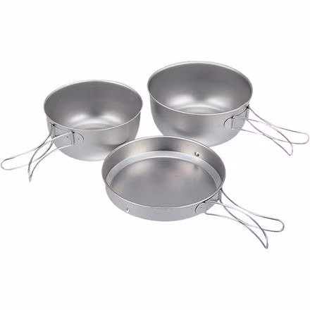 Titanium Cookware - 3pcs