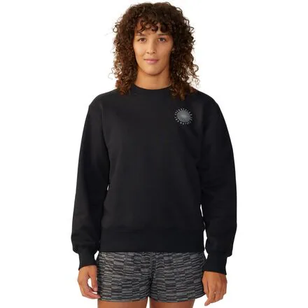 Spiral Pullover Crew Sweatshirt - Women's