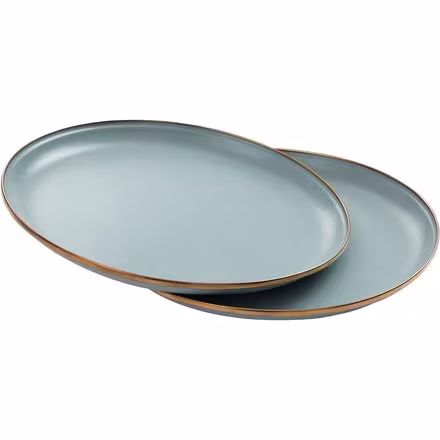 Enamel Plate Set of 2
