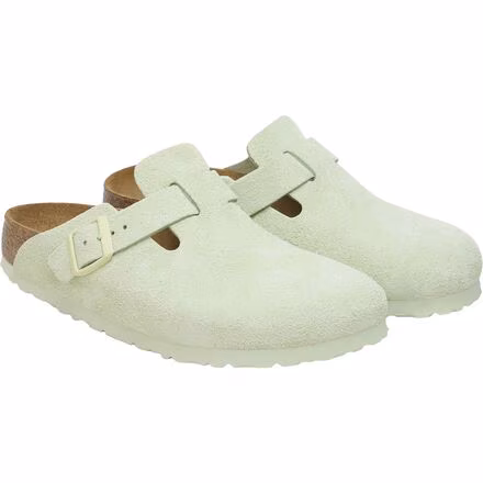 Boston Soft Footbed Suede Narrow Clog - Women's