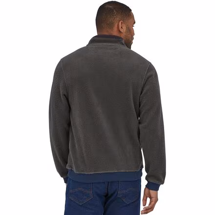 Shearling Button Pullover Fleece - Men's