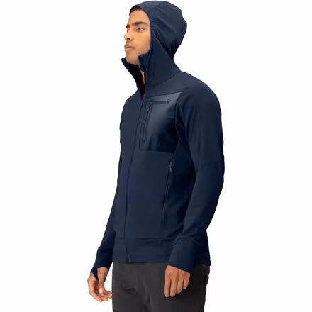 Falketind Power Grid Hooded Jacket - Men's
