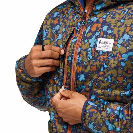 Teca Calido Print Hooded Jacket - Men's