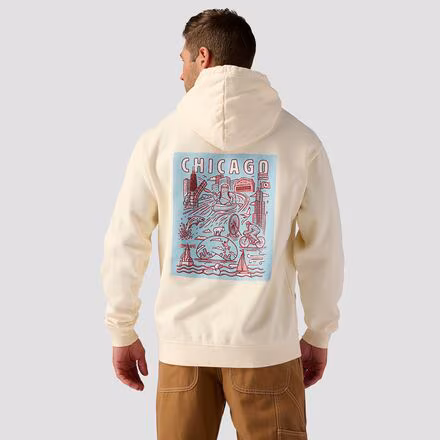 Chicago Poster Hoodie