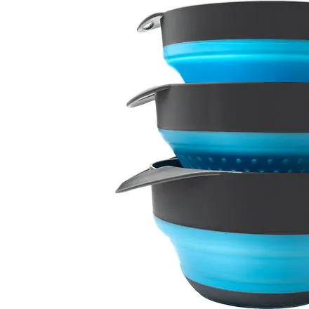 Flat Pack Bowls & Strainer Set