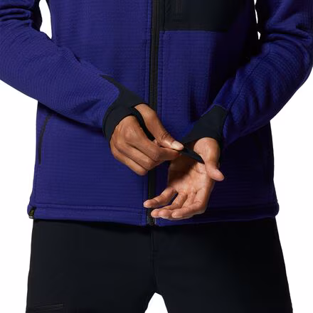 Polartec Power Grid Full-Zip Hoodie - Men's