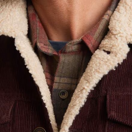 Boise Cord Sherpa Trucker Shirt Jacket - Men's
