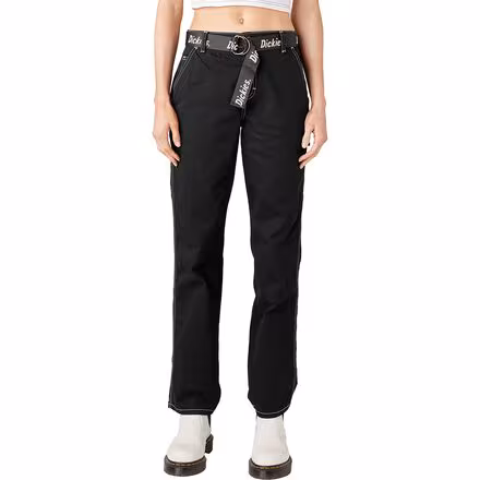 High Waisted Carpenter Pant + Belt - Women's