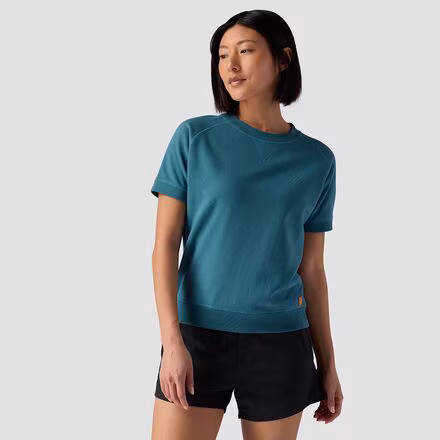 Vintage Gym Short-Sleeve Sweatshirt - Women's