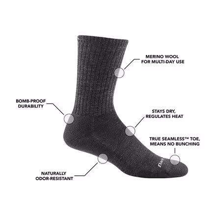 The Standard Crew Light Sock - Men's