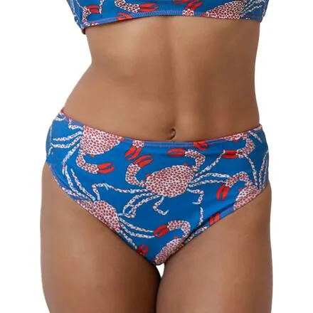 Reversible High Leg Bikini Bottom - Women's