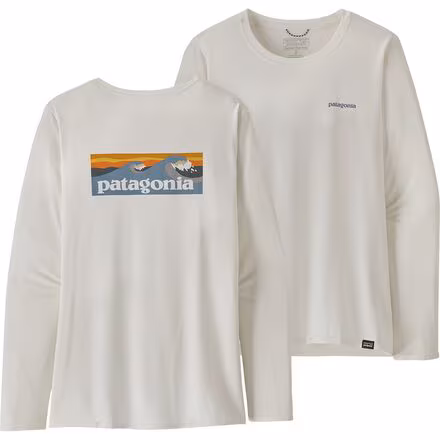 Capilene Cool Daily Waters Graphic LS Shirt - Women's