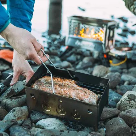 Stainless FireCan Deluxe + Grill