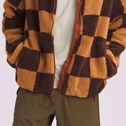 MTN Checker Sherpa Full-Zip Jacket - Men's