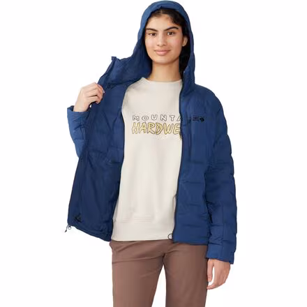 Stretchdown Hooded Jacket - Women's