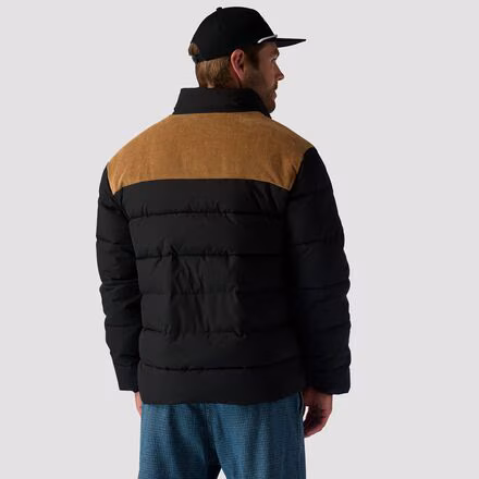 Snap Front Quilted Puffer - Men's