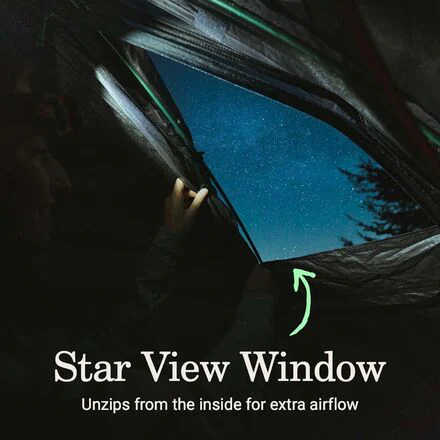 PEAK1 Backpacking Tent: 1-Person 3-Season