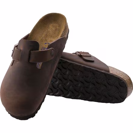 Boston Soft Footbed Leather Clog - Women's