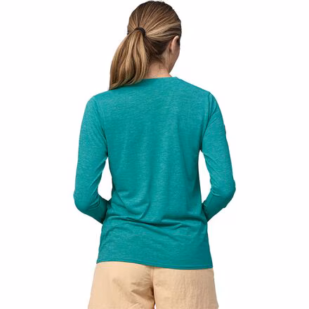 Capilene Cool Daily Waters Graphic LS Shirt - Women's